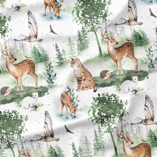 Banque de motif | Créez votre produit | Boisé verdoyant