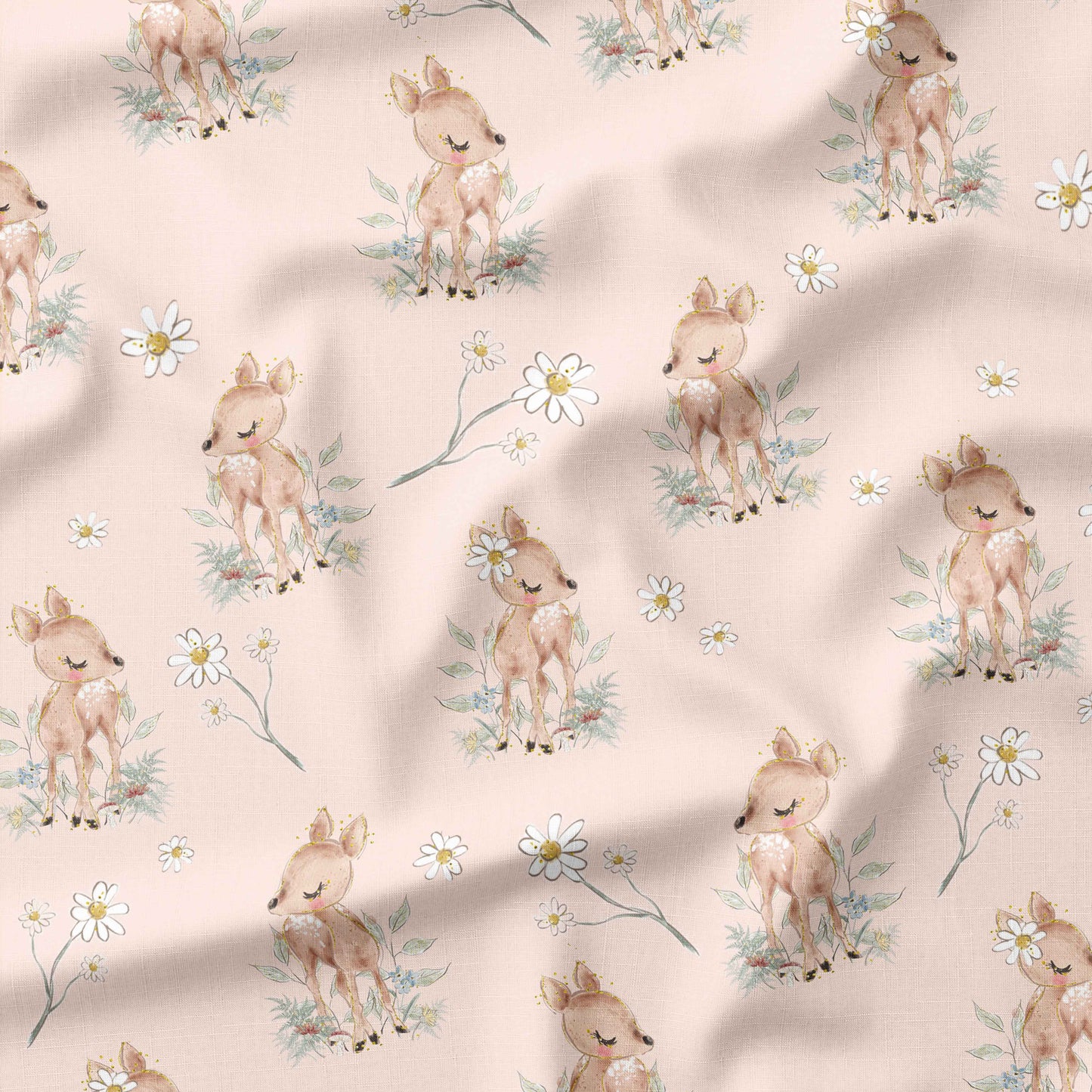 Banque de motif | Créez votre produit | Biche marguerites