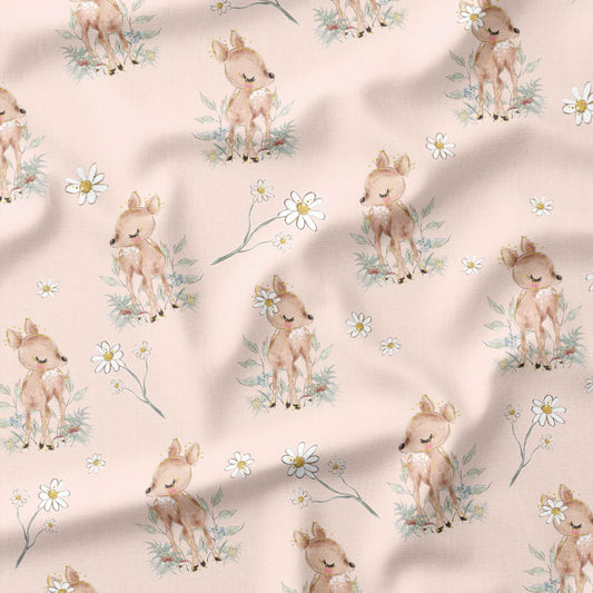 Banque de motif | Créez votre produit | Biche marguerites