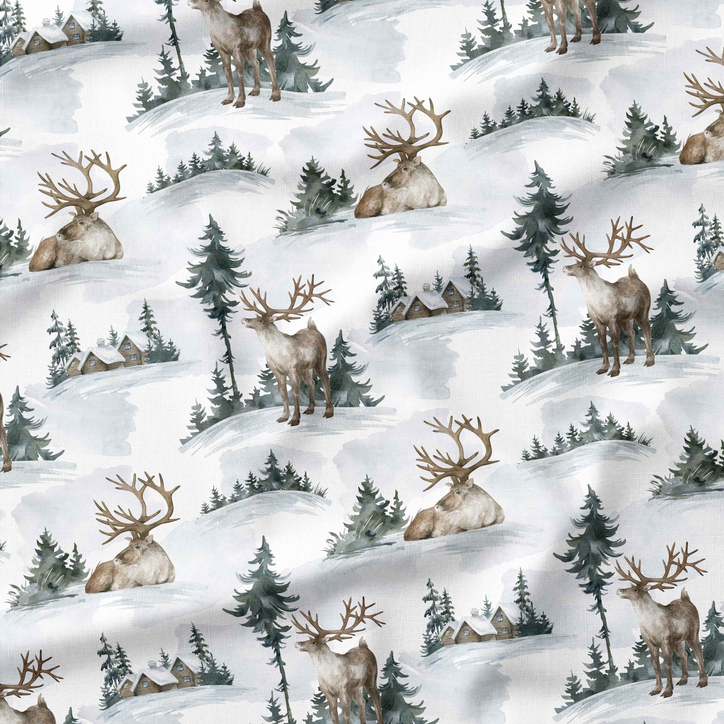 Banque de motif | Créez votre produit | Caribou arctique