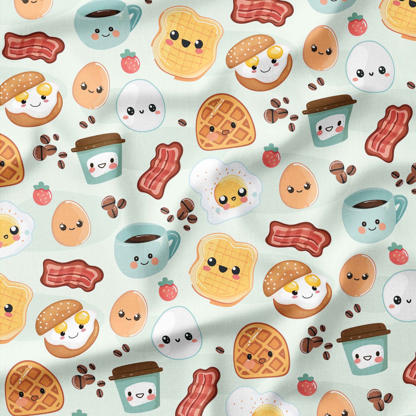 Banque de motif | Créez votre produit | Mignon déjeuner