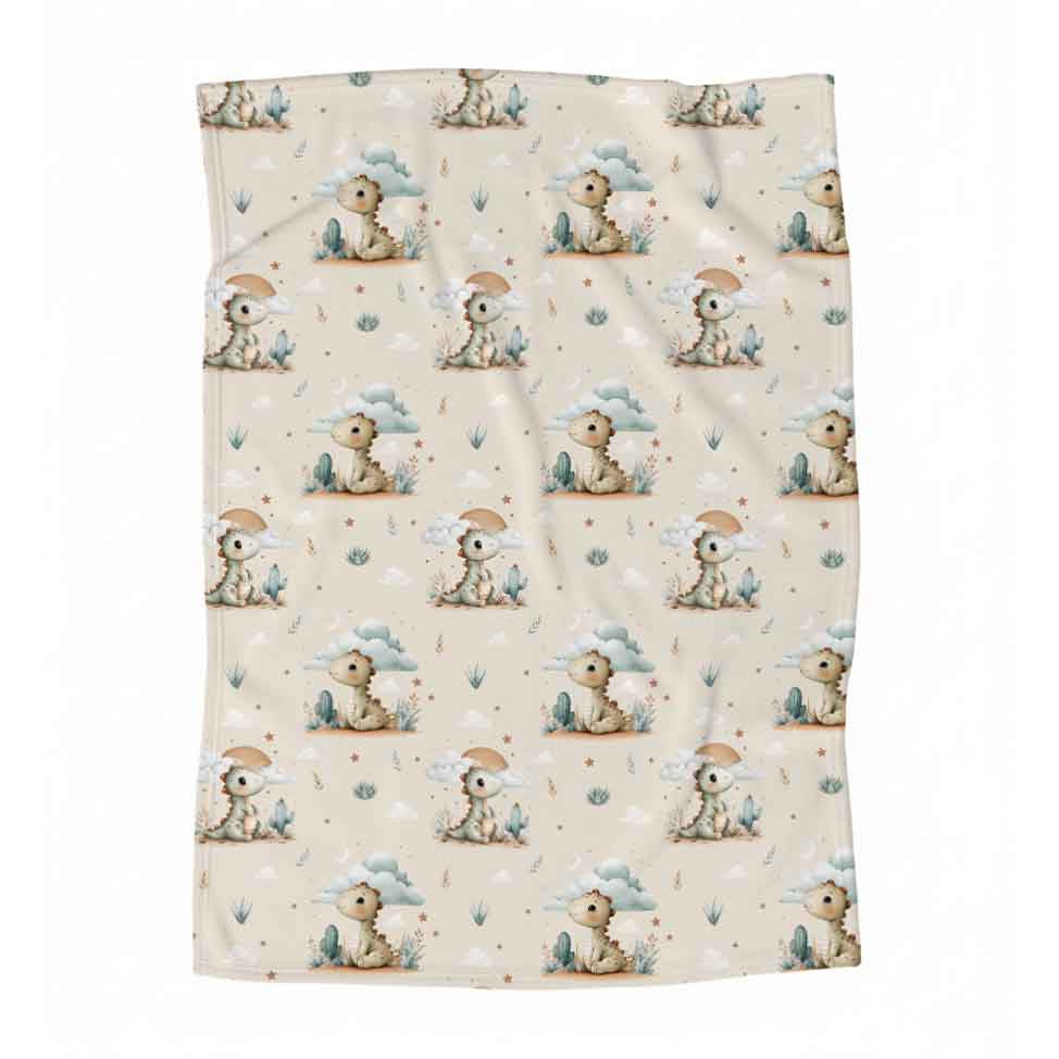 Couverture en minky | Dinos Sahara