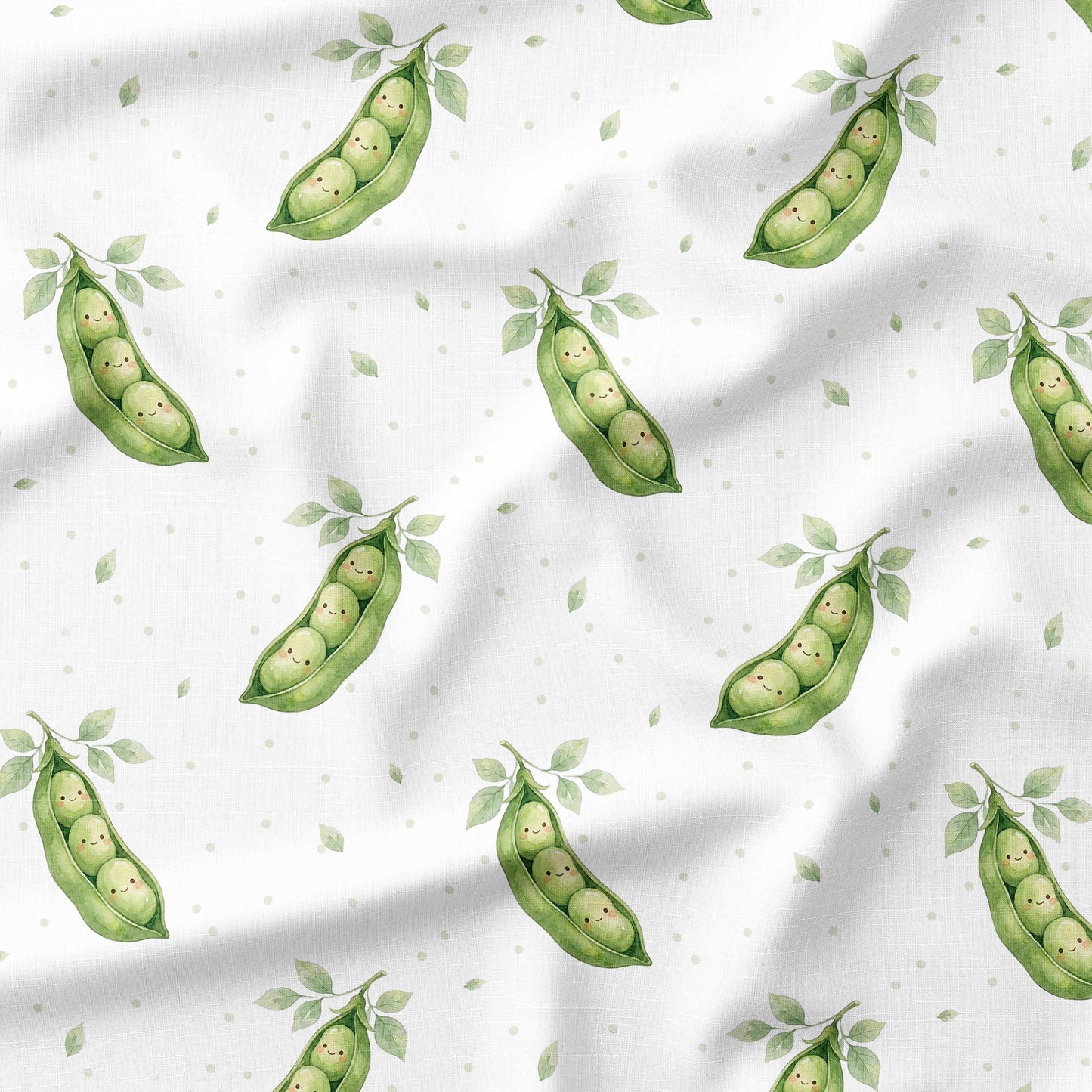 Banque de motif | Créez votre produit | Haricot vert et fond blanc