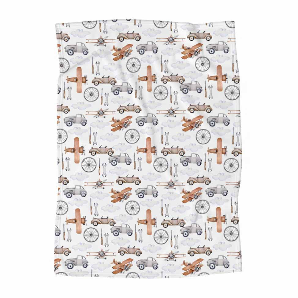 Couverture en minky | Aéroport