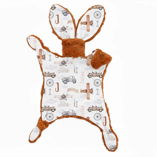 Lapinou personnalisé | Aéroport prénom répétitif