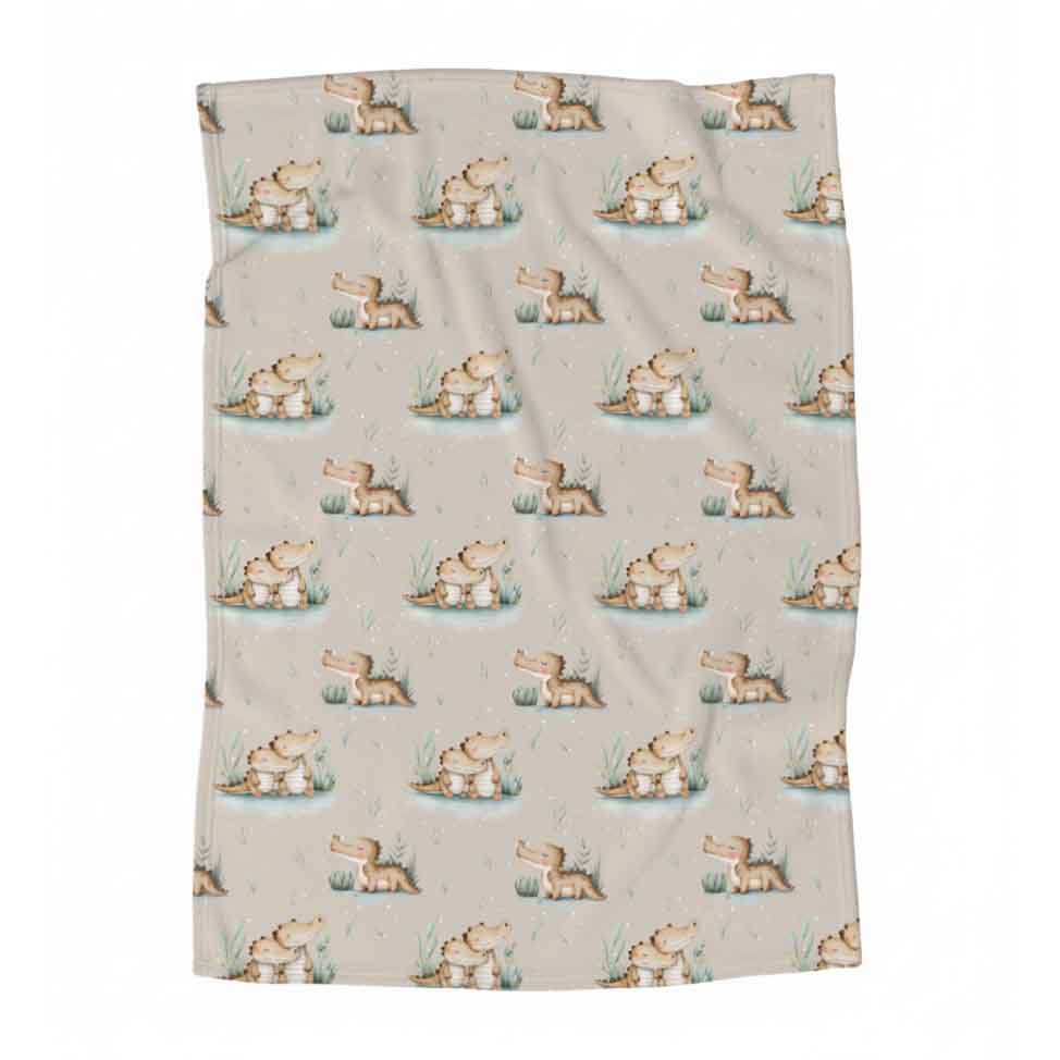 Couverture en minky | Câlins de crocos