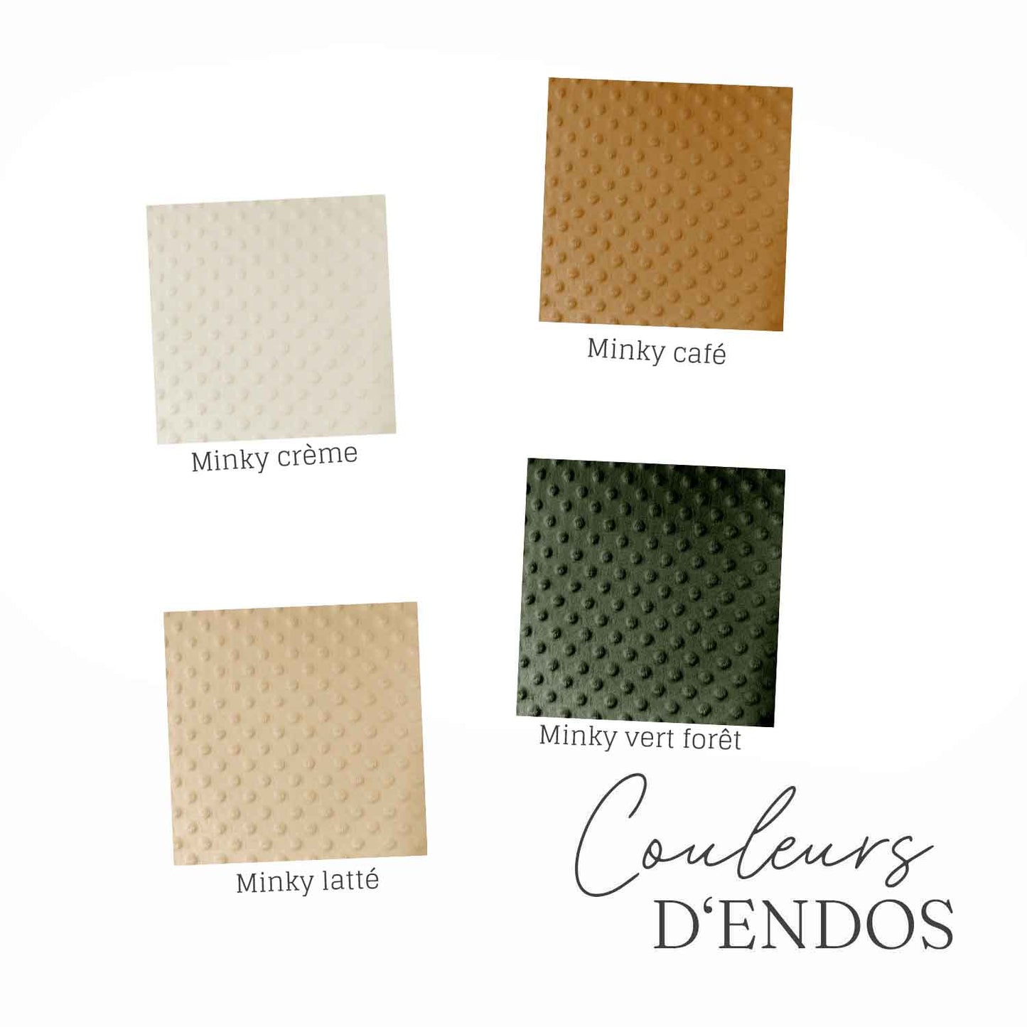 Couverture en minky | Forêt Enchantée fond blanc