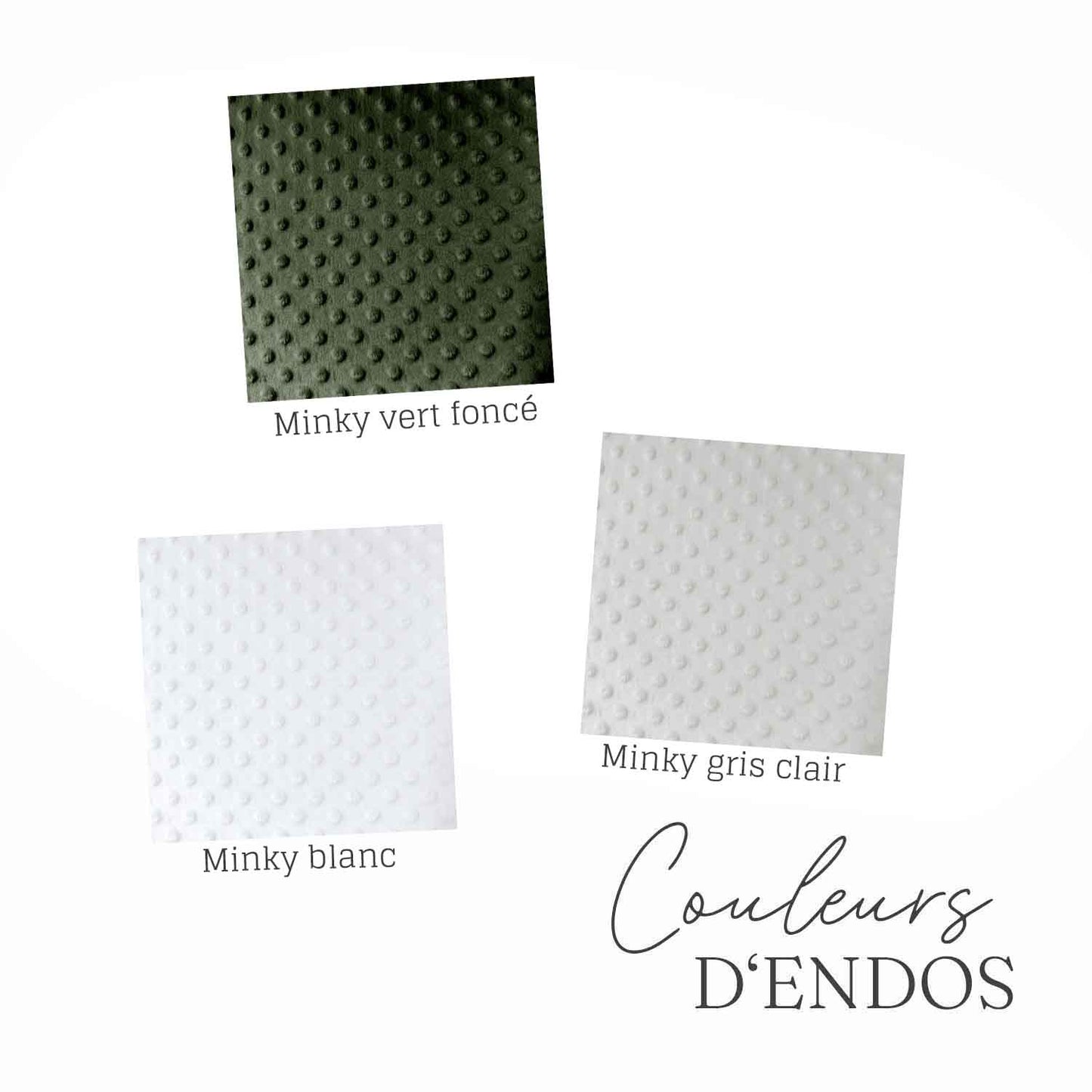 Doudou en minky | Éléphants Eucalyptus