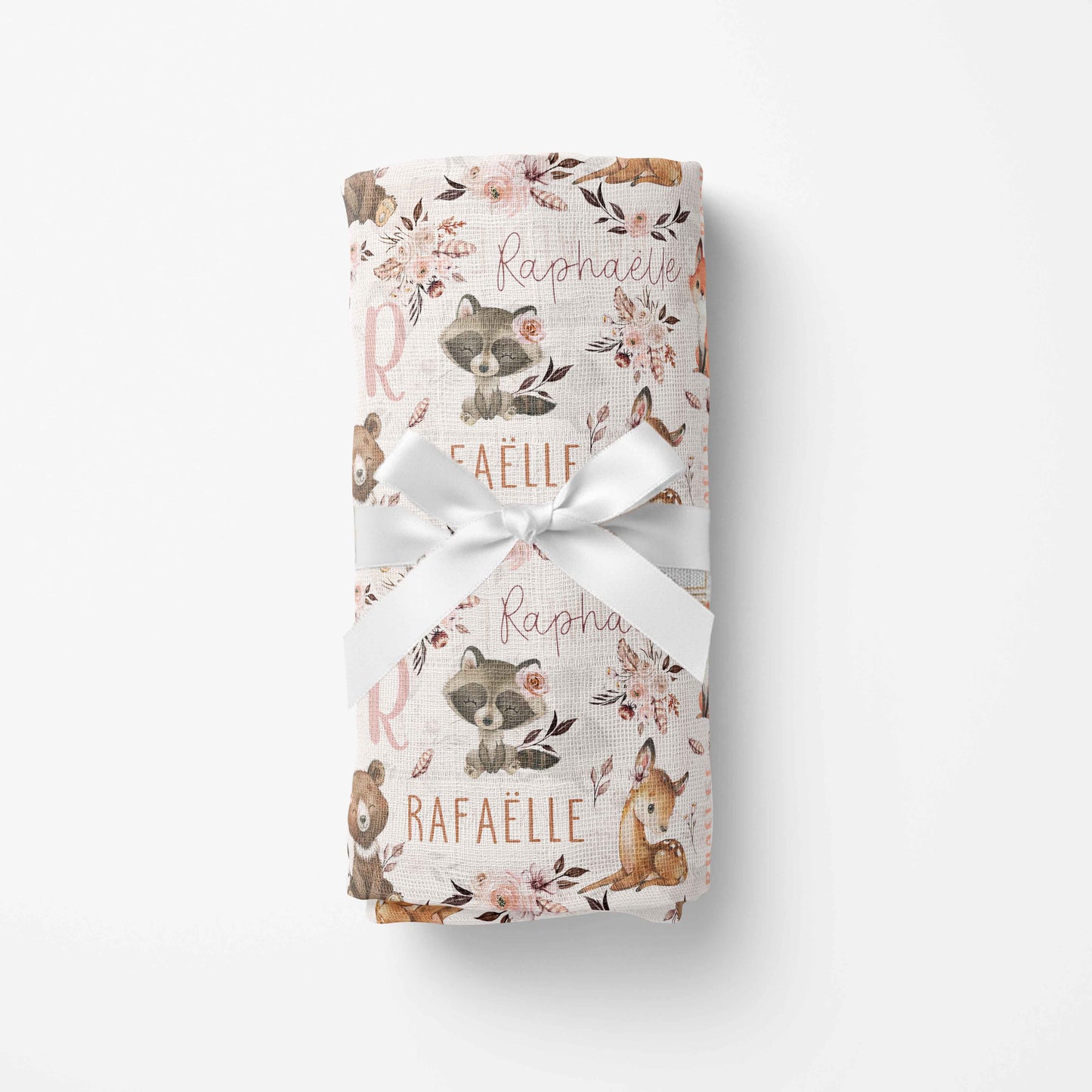 Couverture en mousseline de bambou | Été des Indiens prénom répétitif