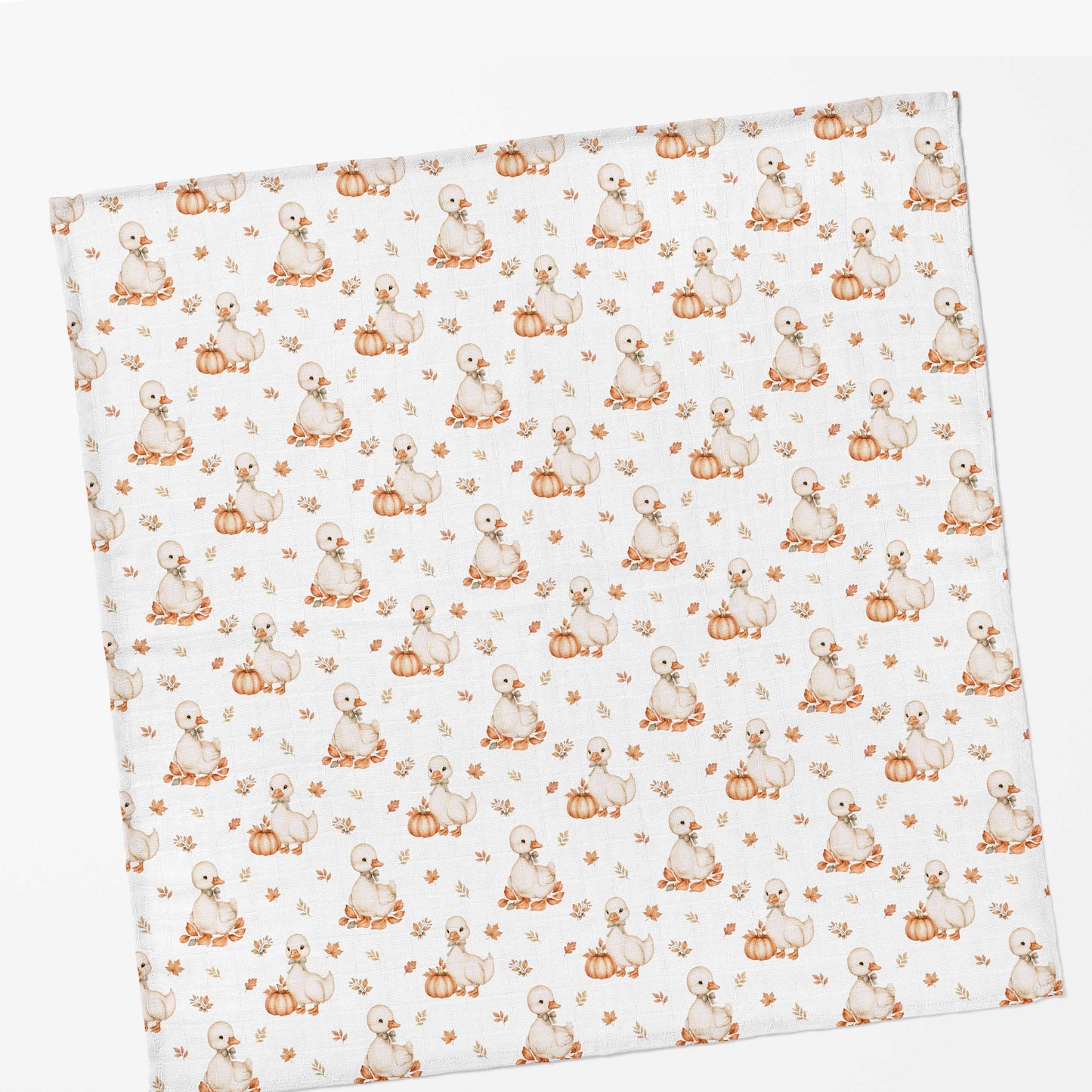 Couverture en mousseline de bambou | Oies automnales