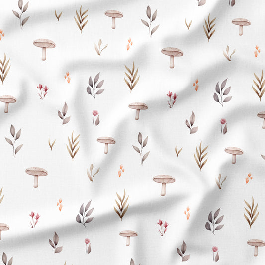 Banque de motif | Créez votre produit | Champignons Forêt Rosée