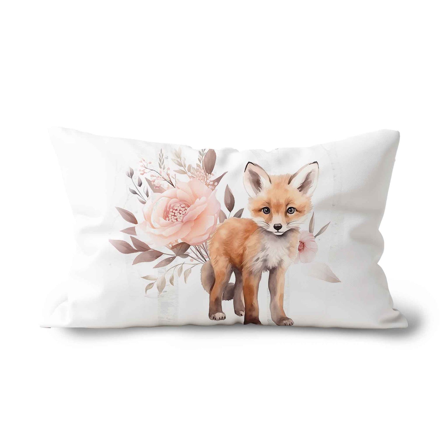 Couvre-oreiller standard | Forêt Rosée Petit Renard
