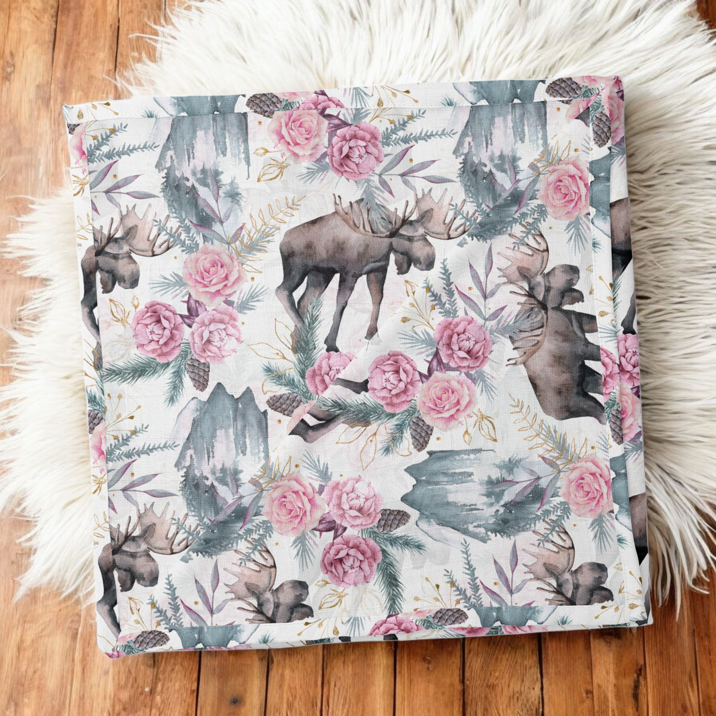 Couverture en mousseline de bambou | Princesse des Bois