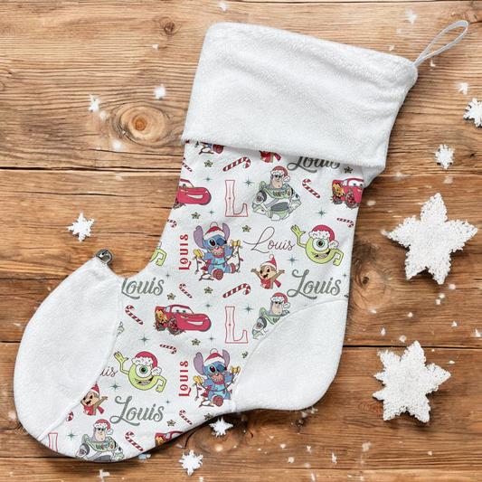 Bas de Noël | Méli-Mélo de Noël prénom répétitif