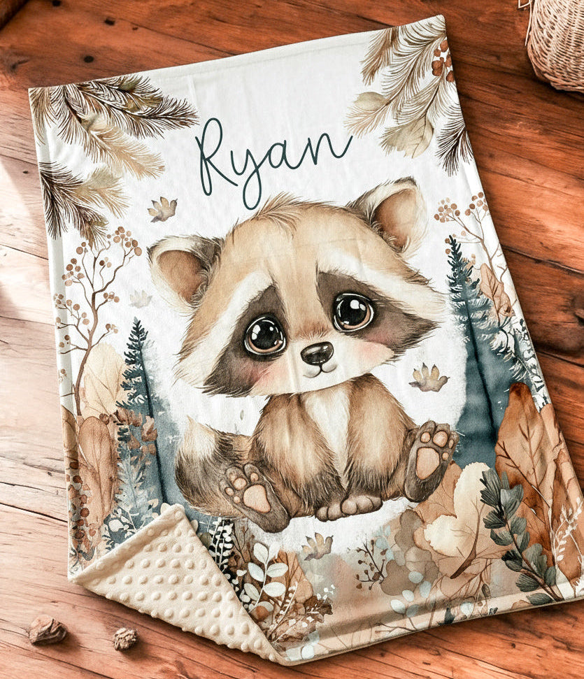 Couverture personnalisée | Raton de la forêt marine