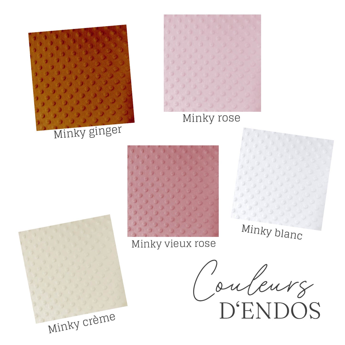 Couverture en minky personnalisée | Vache Rousse et Rose