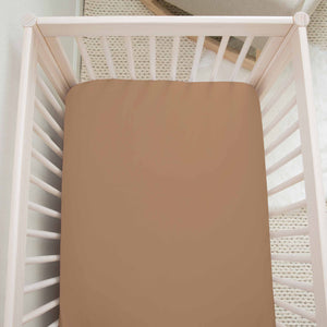 Drap contour pour bassinette | Basiques |  Argile brune