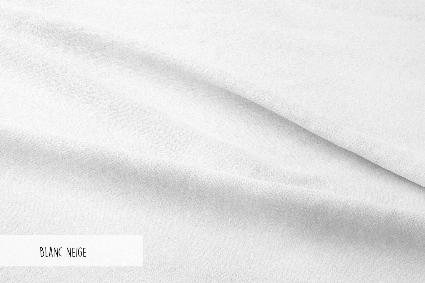 Drap contour pour bassinette | Basiques | Blanc Neige