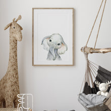 Charger l&#39;image dans la galerie, affiche bébé éléphant chambre
