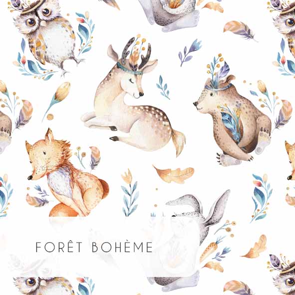 Tissu | Forêt Bohème