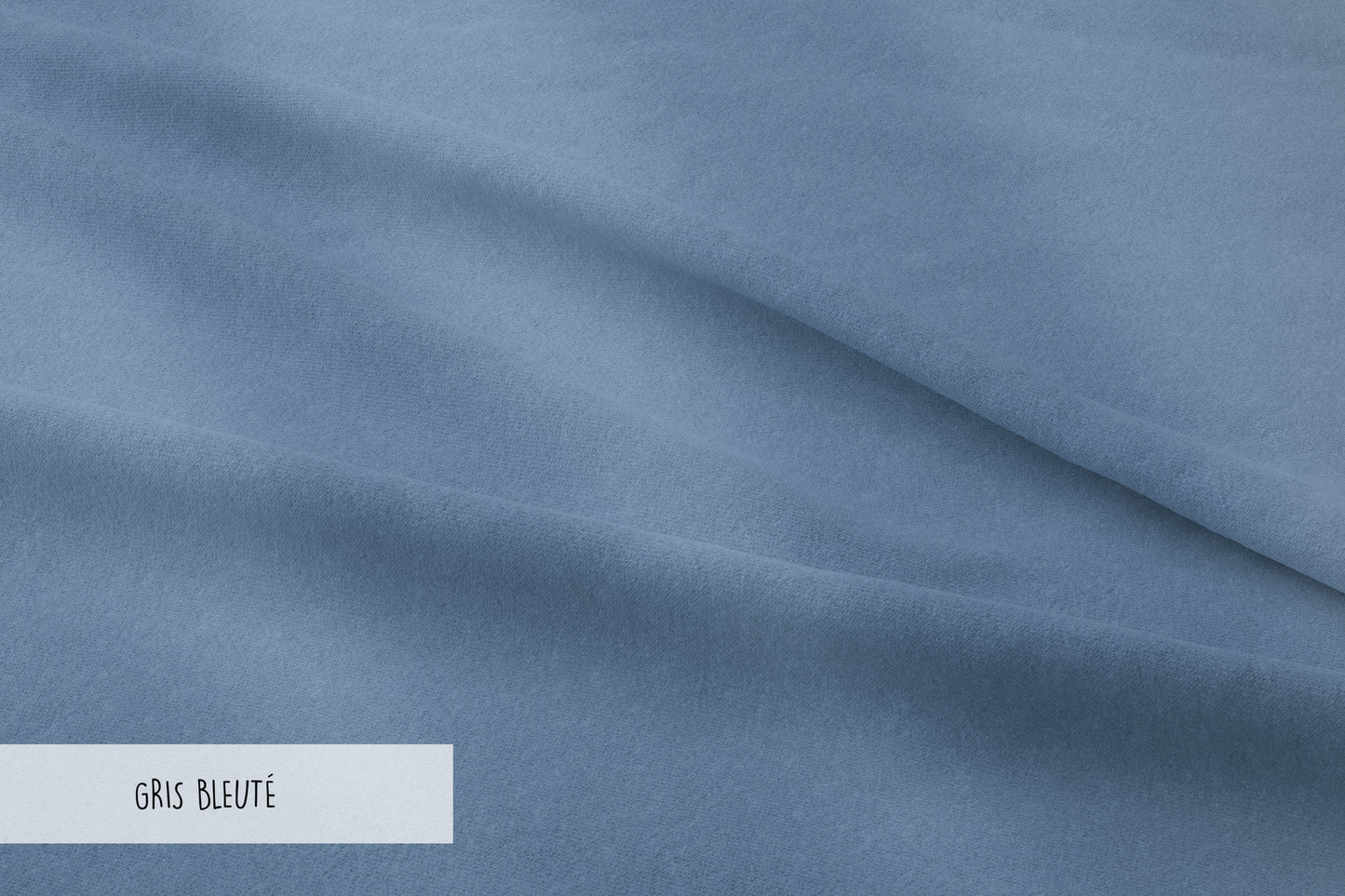 Drap contour pour bassinette | Basiques | Gris bleuté
