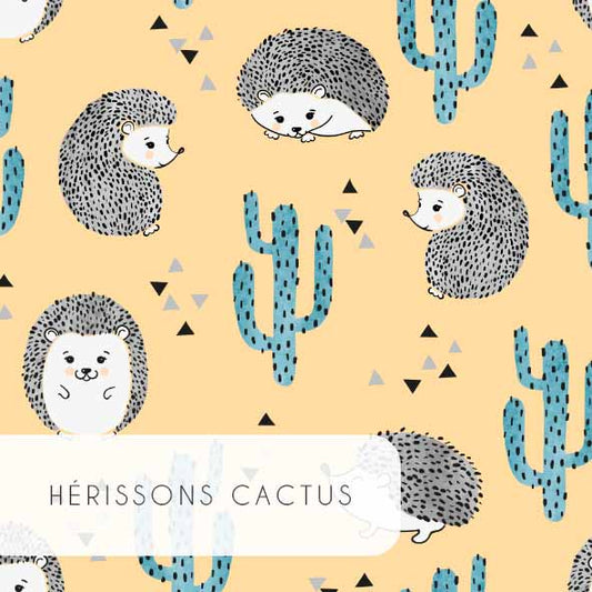Tissu | Hérissons cactus