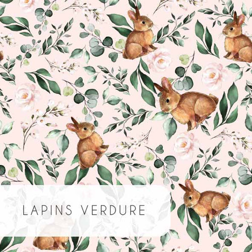 Tissu | Lapins Verdure