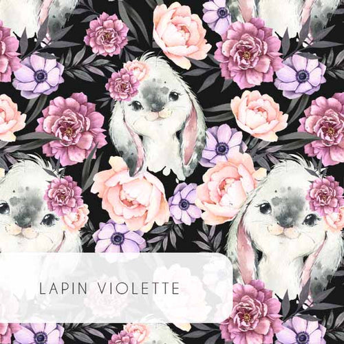 Tissu | Lapin Violette