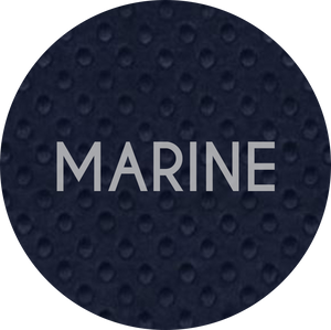 Couverture pour bassinette | Style patchwork Chevreuils menthe et marine