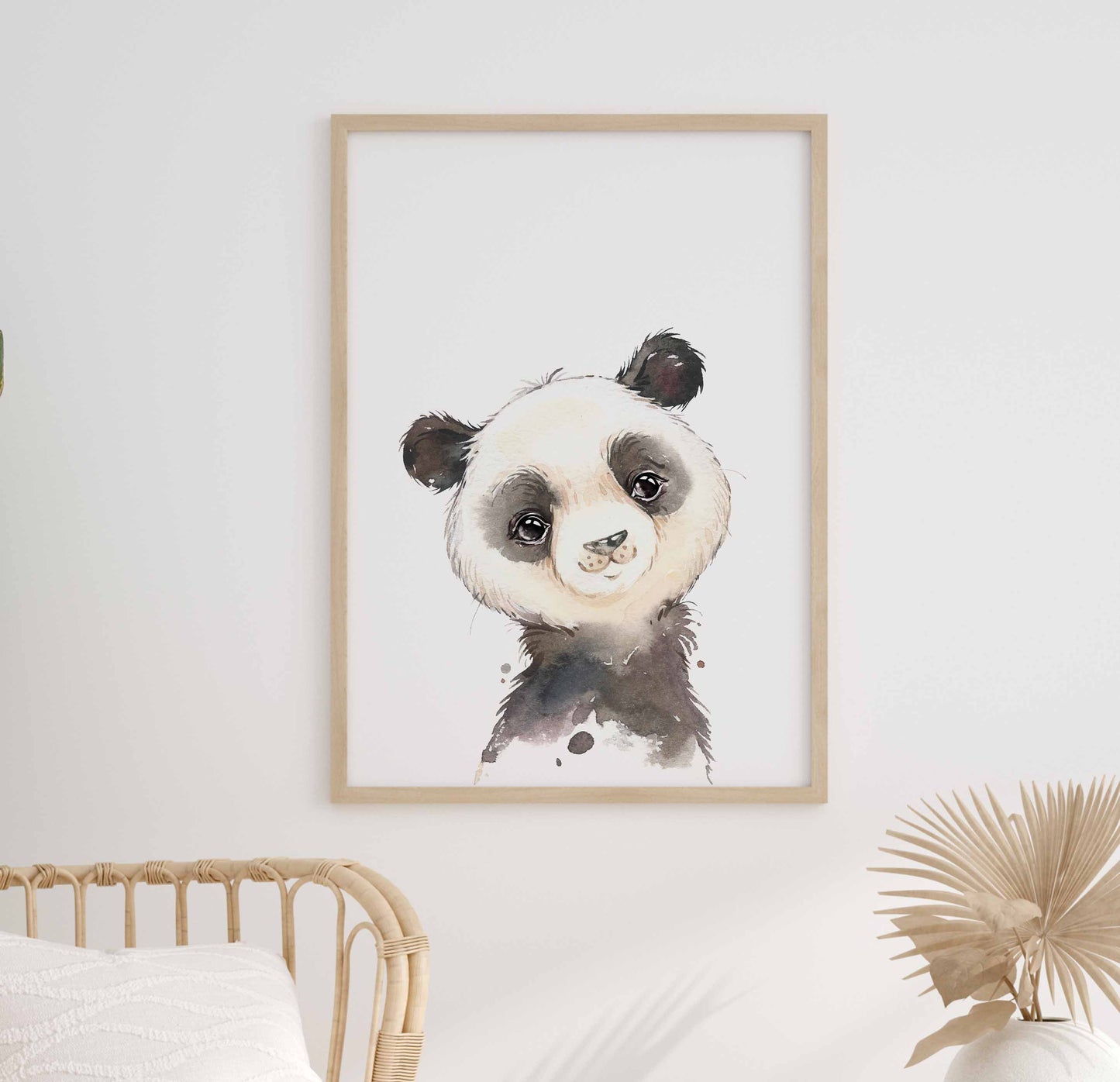 Affiche numérique | Panda seul