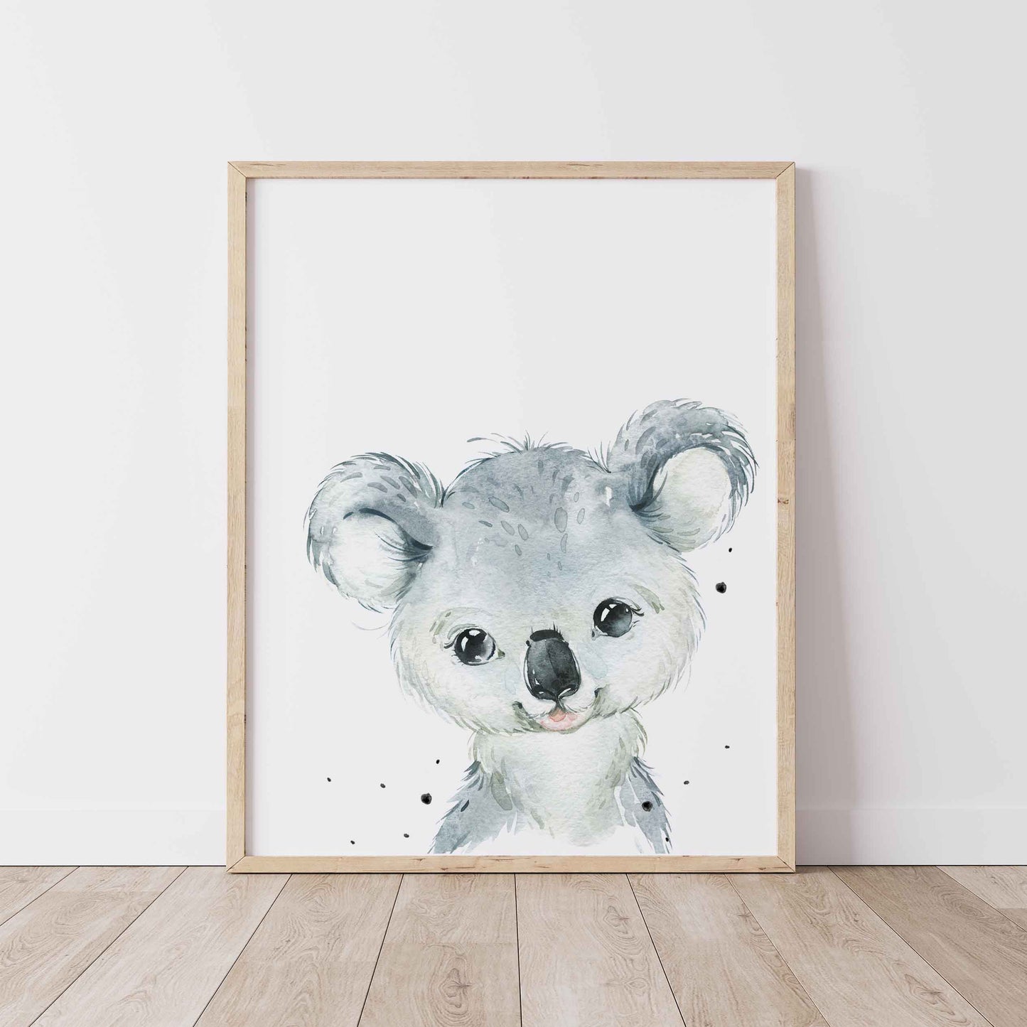 Affiche numérique | Koala seul