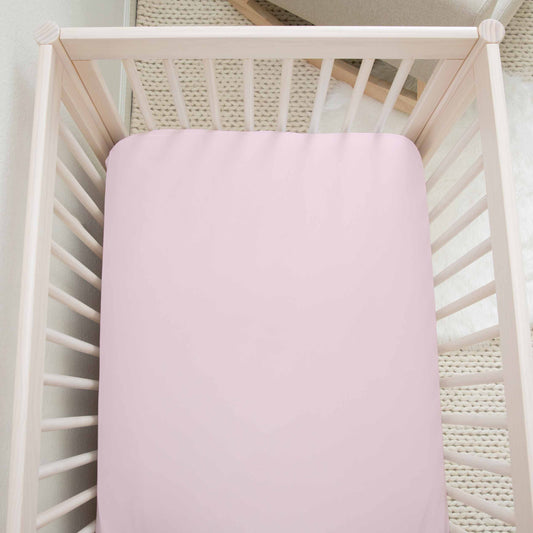 Drap contour pour bassinette | Basiques | Rose pâle